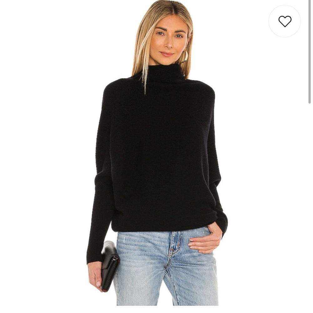 All saints 100% cashmere turtle neck sweater EUC
